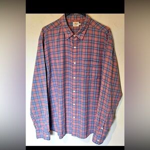 XXL button-down fall flannel style, lot of 2. gentle wear and tear. XL fit.